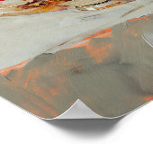 Schüssel mit Früchten Ölgemälde Poster (Ecke)