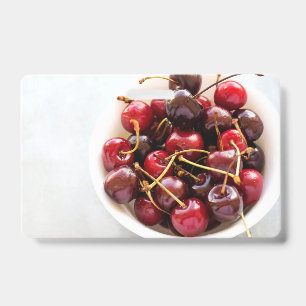 Schüssel mit Kirschen Ausweis