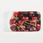 Schüssel mit Kirschen Case-Mate iPhone Hülle (Rückseite (Horizontal))