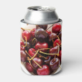Schüssel mit Kirschen Dosenkühler (Kanne Vorderseite)