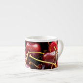 Schüssel mit Kirschen Espressotasse (Vorderseite Rechts)