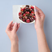 Schüssel mit Kirschen Flyer (Gruppe)