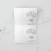 Schüssel mit Kirschen Karte (Innenseite)