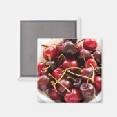 Schüssel mit Kirschen Magnet (Vorderseite/Rückseite)