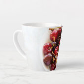 Schüssel mit Kirschen Milchtasse (Linke Ecke)