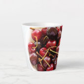 Schüssel mit Kirschen Milchtasse (Vorderseite)