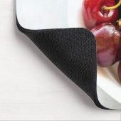 Schüssel mit Kirschen Mousepad (Ecke)