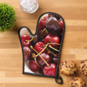 Schüssel mit Kirschen Ofenhandschuh (Oben unten)