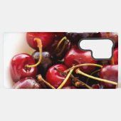 Schüssel mit Kirschen Samsung Galaxy Hülle (Rückseite (Horizontal))