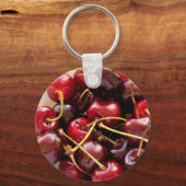 Schüssel mit Kirschen Schlüsselanhänger (Rückseite)