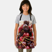 Schüssel mit Kirschen Schürze (Insitu)