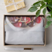 Schüssel mit Kirschen Seidenpapier (Geschenk)