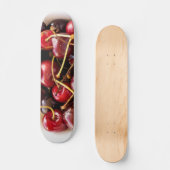 Schüssel mit Kirschen Skateboard (Vorderseite)