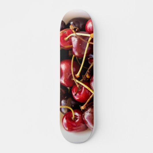 Schüssel mit Kirschen Skateboard (Vorne)