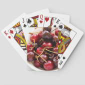 Schüssel mit Kirschen Spielkarten (Rückseite)