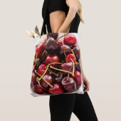 Schüssel mit Kirschen Tasche (Von Nahem)