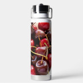 Schüssel mit Kirschen Trinkflasche (Hinten)
