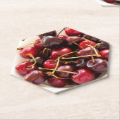 Schüssel mit Kirschen Untersetzer (angewinkelt)