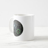 Schüssel mit schwarzem und grauem Rasen, Tasse (Vorderseite Links)