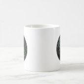 Schüssel mit schwarzem und grauem Rasen, Tasse (Mittel)
