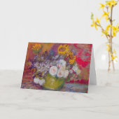 Schüssel mit Sonnenblumen und Rose von Vincent van Karte (Gelbe Blume)