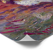 Schüssel mit Sonnenblumen und Rose von Vincent van Poster (Ecke)