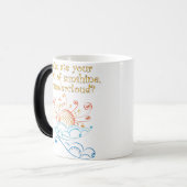 Schüssel mit Sonnenschein Verwandlungstasse (Vorderseite Links)