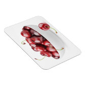 Schüssel mit Süßkirschen Magnet (Rechte Seite)