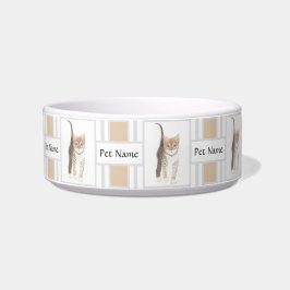 Schüssel mit Tablet-Bild und Text