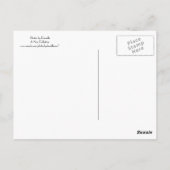 Schüssel Postkarte (Rückseite)