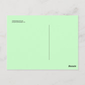 Schüssel Postkarte (Rückseite)