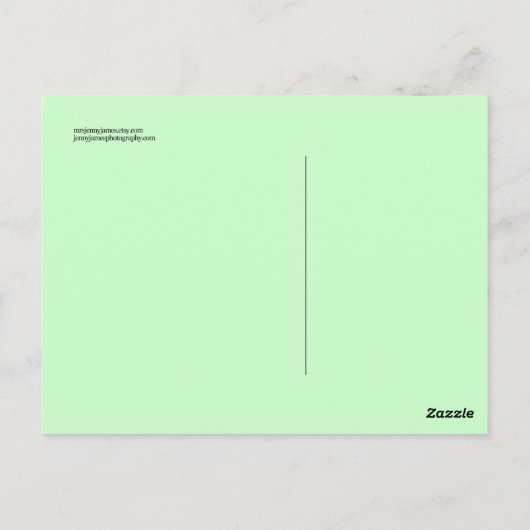 Schüssel Postkarte (Rückseite)