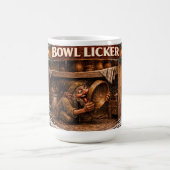 Schüssellecker Isländischer Weihnachtsmann Kaffeetasse (Mittel)