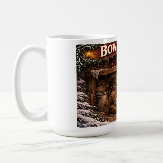 Schüssellecker Isländischer Weihnachtsmann Kaffeetasse (Links)
