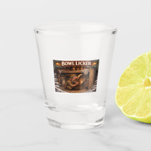 Schüssellecker Isländischer Yule Lad Schnapsglas