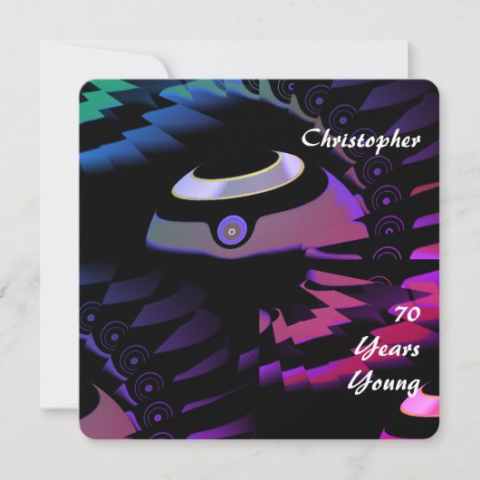 Schüsseln Einladung (Vorderseite)