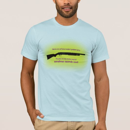 Schusswaffensicherheit T-Shirt (Vorderseite)