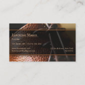 Schuster / Cordwainer Foto Schuhe - Visitenkarte (Rückseite)