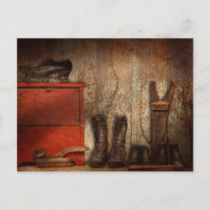 Schuster - Der Schuhputzer 1900 Postkarte