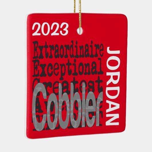 Schuster Extraordinaire CUSTOM Keramikornament (Rechts)