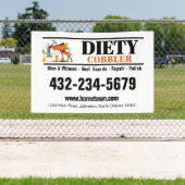 Schuster Schuhreparatur Berufliches Auto Magnet Banner (InSitu)