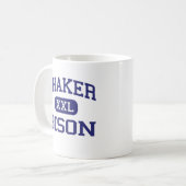 Schüttel-Apparat - Bison - Highschool - Latham New Kaffeetasse (Vorderseite Links)