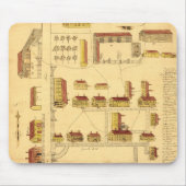 SCHÜTTEL-APPARATdorf-KARTE, 1849 Mousepad (Vorne)