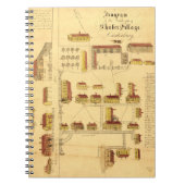 SCHÜTTEL-APPARATdorf-KARTE, 1849 Notizblock (Vorderseite)