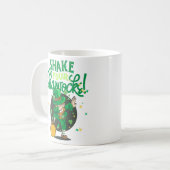 Schüttel dein Kleeblatt Kaffeetasse (Vorderseite Links)