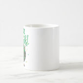 Schüttel dein Kleeblatt Kaffeetasse (Mittel)
