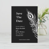 Schüttel deine Schwanzfedern - Save the Date (schw (Stehend Vorderseite)