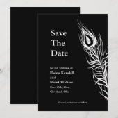 Schüttel deine Schwanzfedern - Save the Date (schw (Vorne/Hinten)