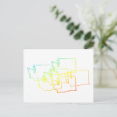 Schüttelfrost Postkarte (Stehend Vorderseite)