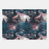 Schüttelfrost und Thriller Mansion Geschenkpapier Set (Vorderseite)